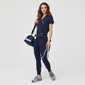 Figs Navy Zamora Jogger Scrub Pants